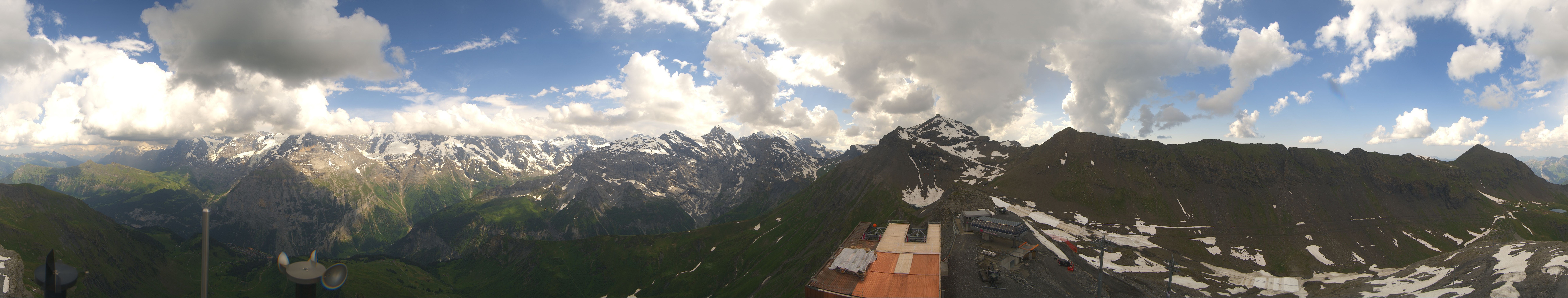 Archiv Foto Webcam Panoramacam Schilthorn Birg