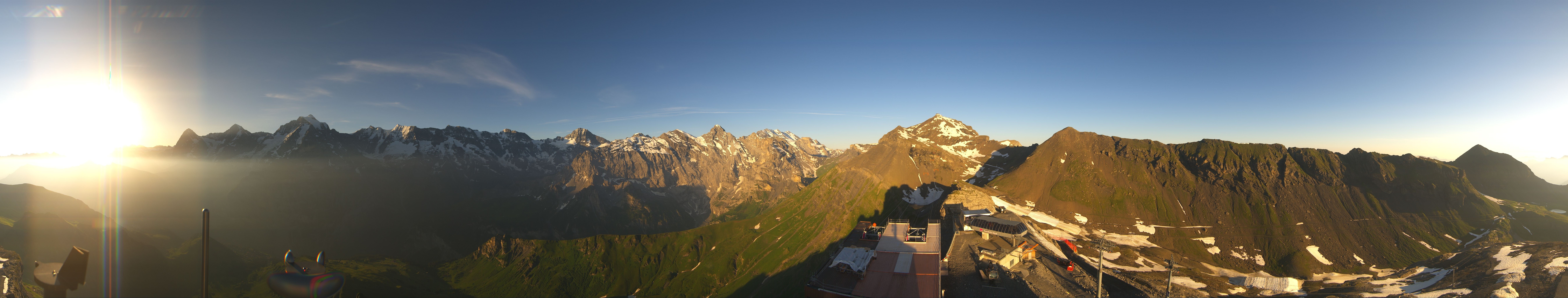 Archiv Foto Webcam Panoramacam Schilthorn Birg