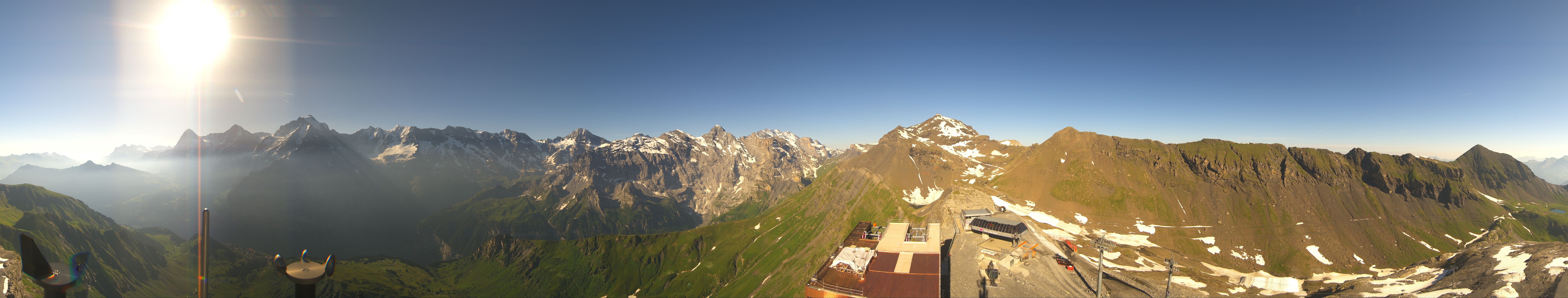 Archiv Foto Webcam Panoramacam Schilthorn Birg