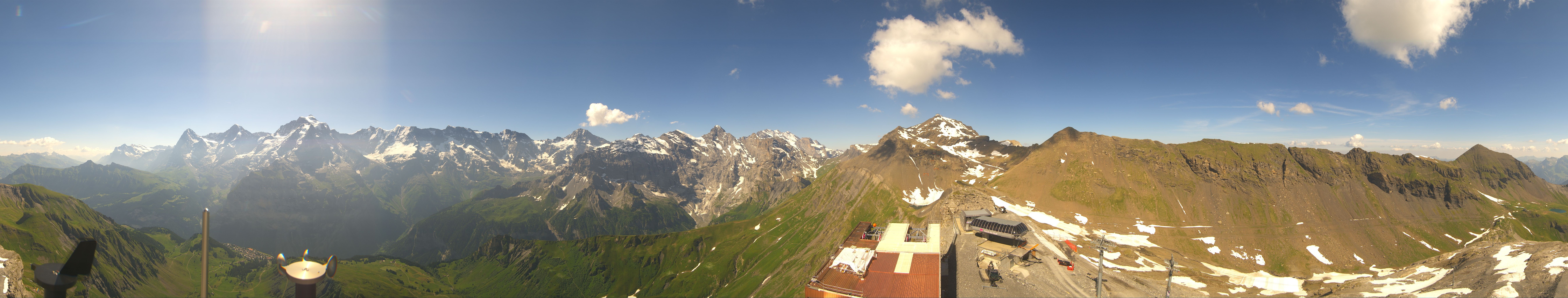 Archiv Foto Webcam Panoramacam Schilthorn Birg