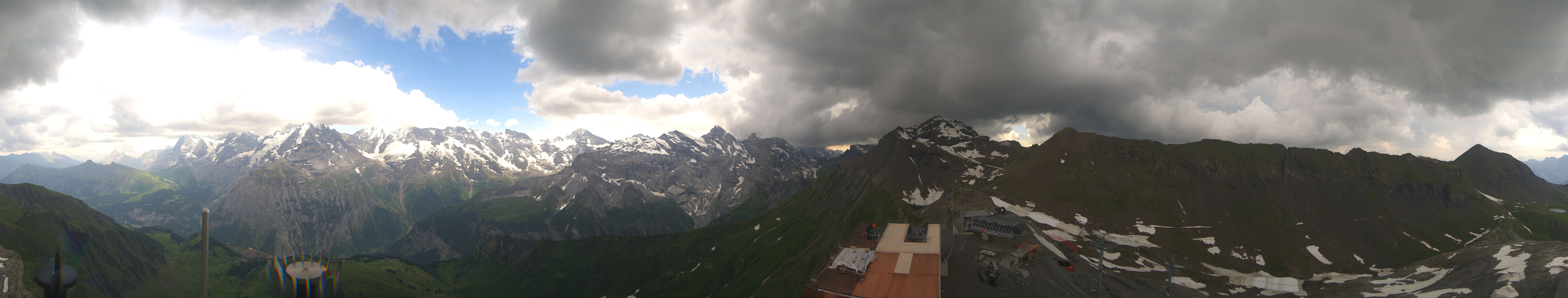 Archiv Foto Webcam Panoramacam Schilthorn Birg