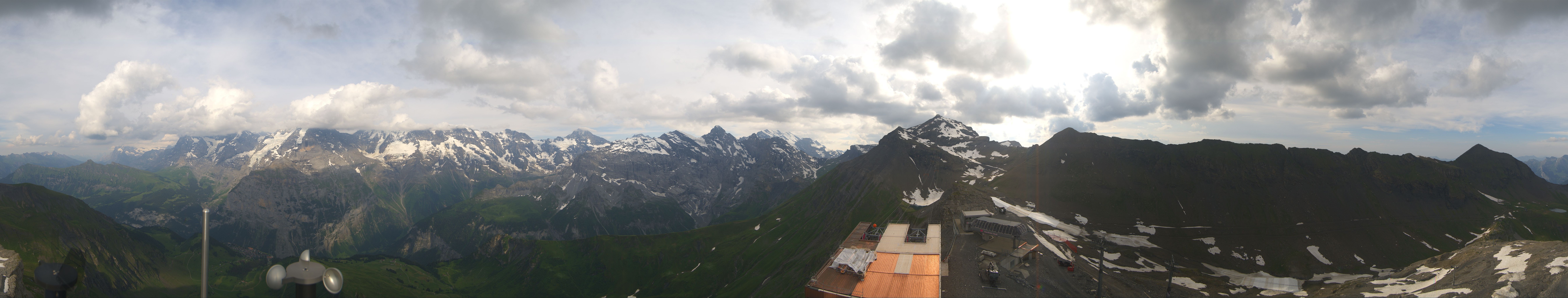 Archiv Foto Webcam Panoramacam Schilthorn Birg