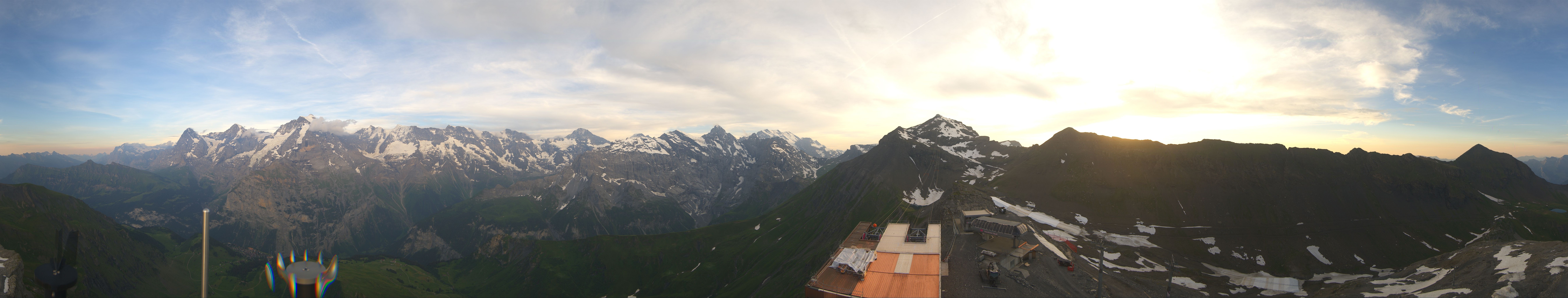 Archiv Foto Webcam Panoramacam Schilthorn Birg