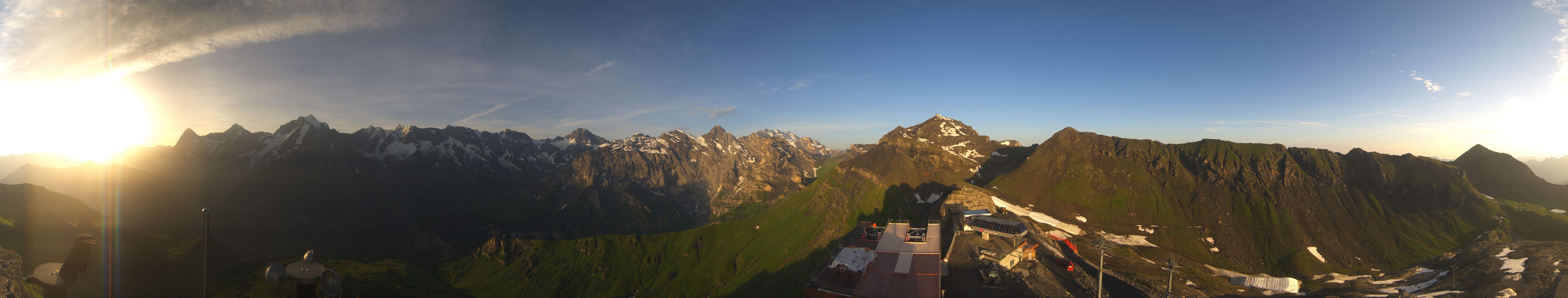 Archiv Foto Webcam Panoramacam Schilthorn Birg