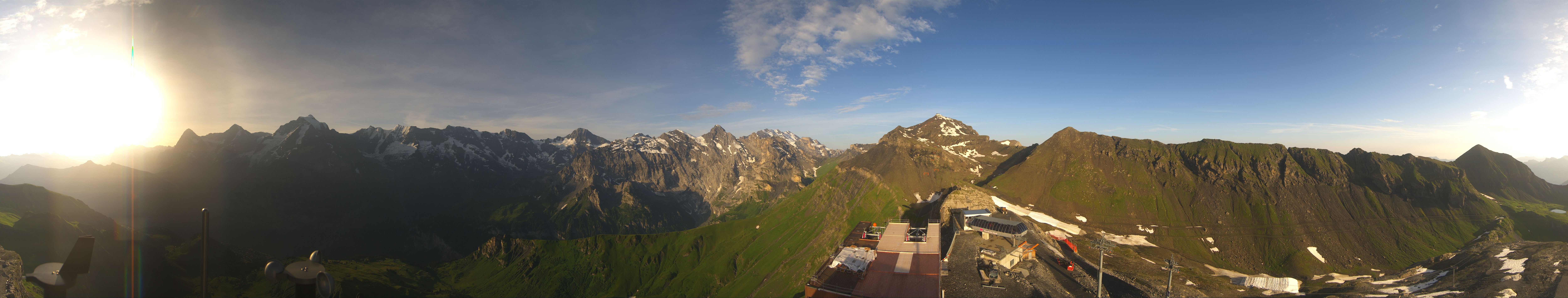 Archiv Foto Webcam Panoramacam Schilthorn Birg