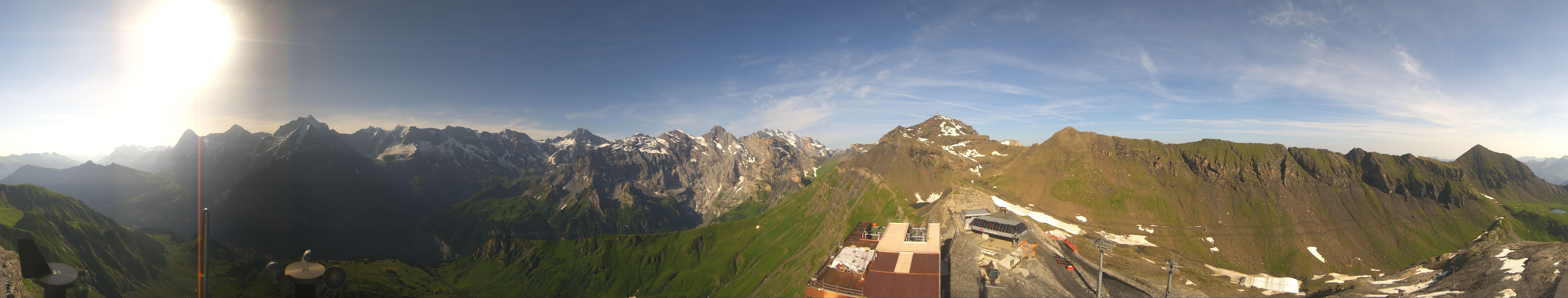 Archiv Foto Webcam Panoramacam Schilthorn Birg