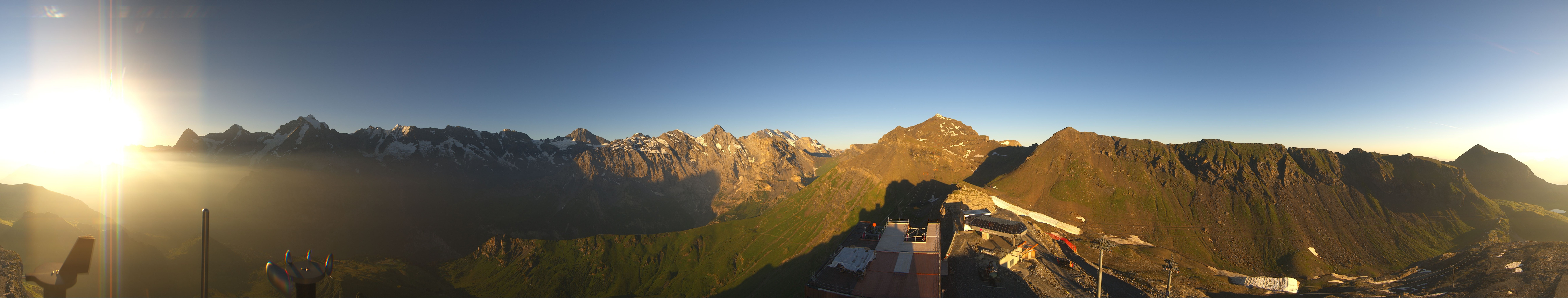 Archiv Foto Webcam Panoramacam Schilthorn Birg