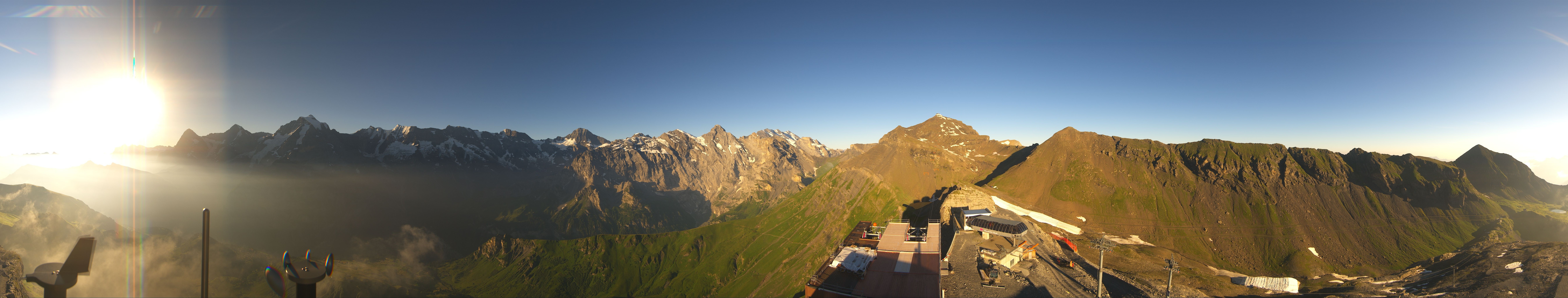 Archiv Foto Webcam Panoramacam Schilthorn Birg
