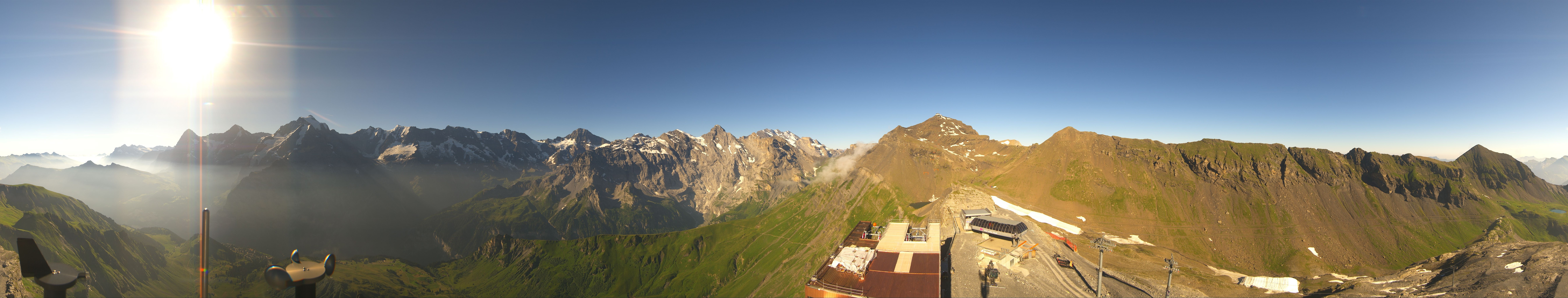 Archiv Foto Webcam Panoramacam Schilthorn Birg