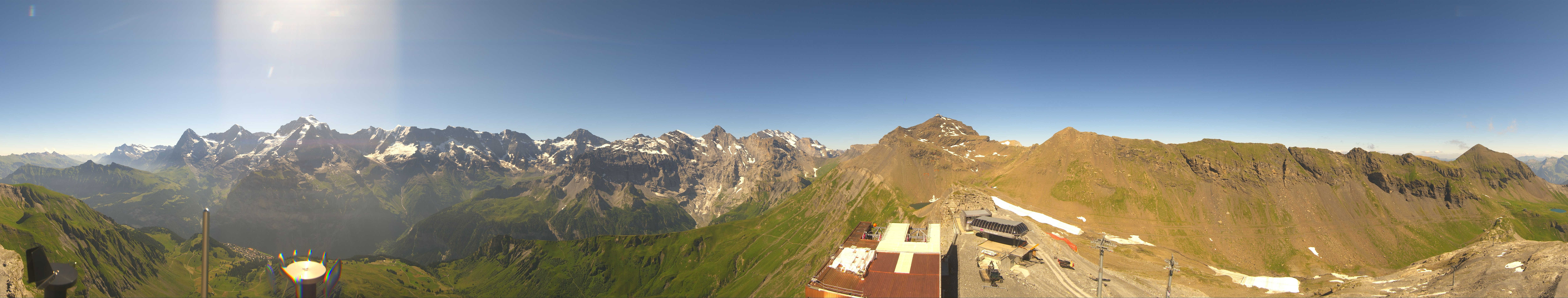 Archiv Foto Webcam Panoramacam Schilthorn Birg