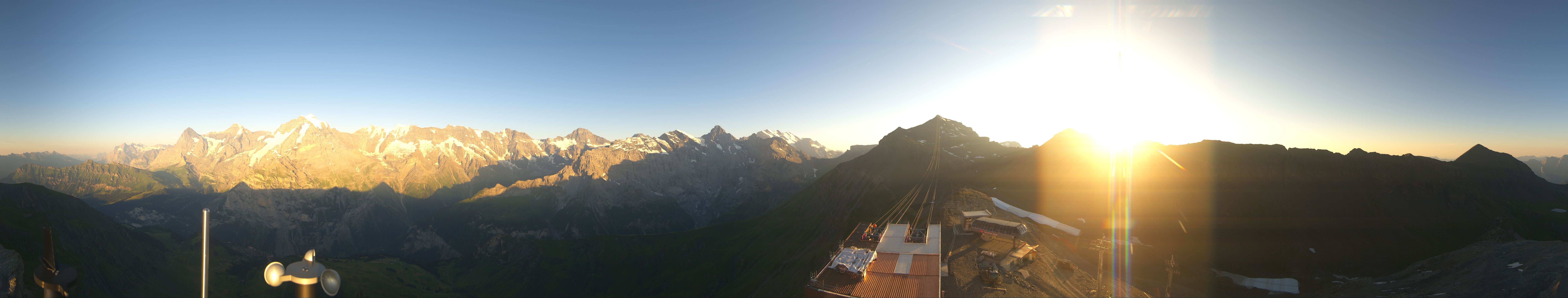 Archived image Webcam Birg / Schilthorn Roundshot
