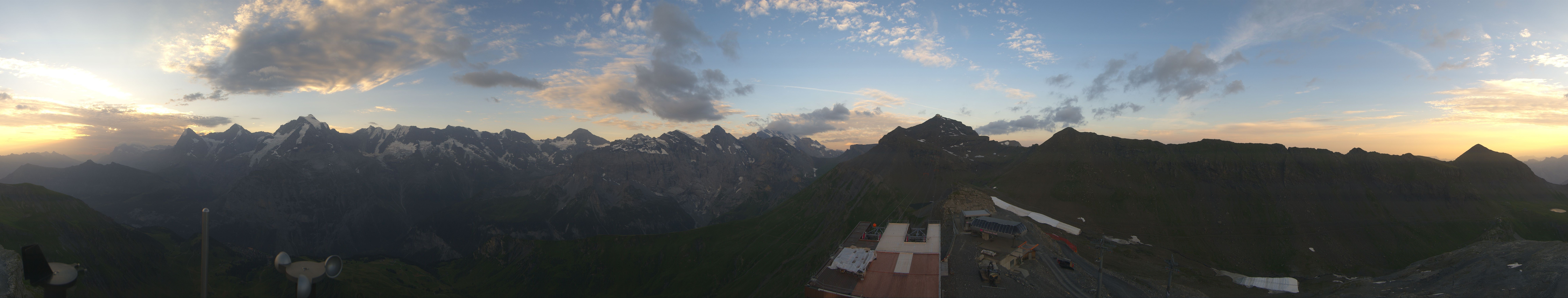 Archiv Foto Webcam Panoramacam Schilthorn Birg