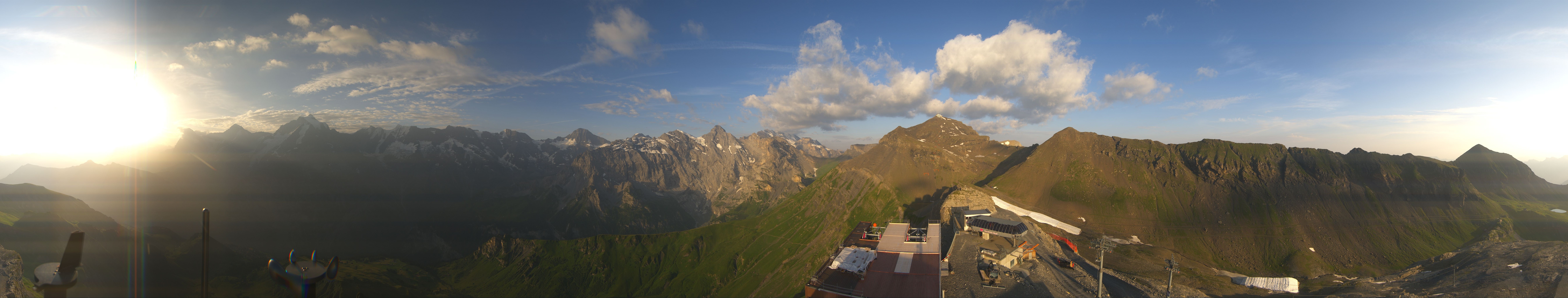 Archiv Foto Webcam Panoramacam Schilthorn Birg