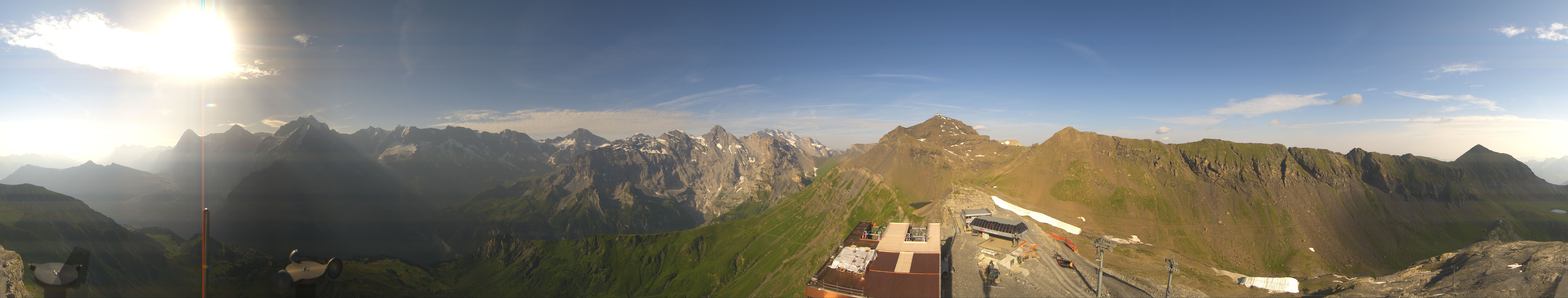 Archiv Foto Webcam Panoramacam Schilthorn Birg