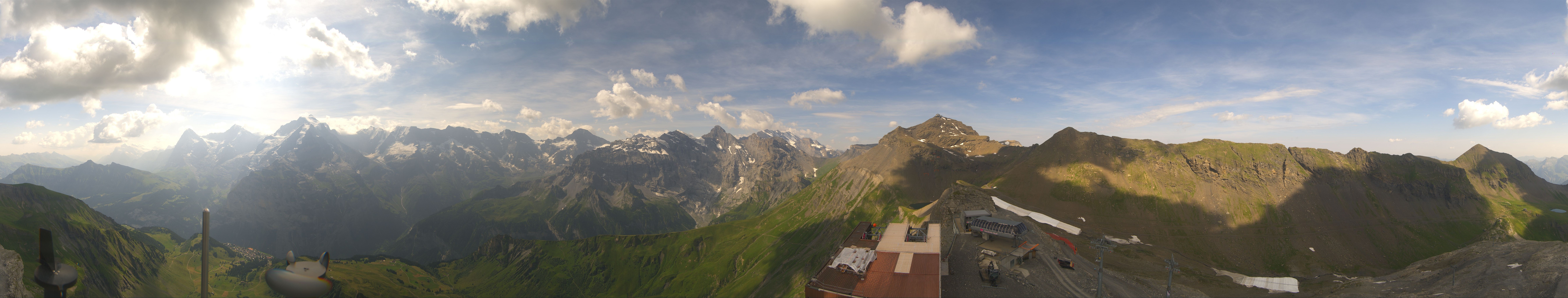 Archiv Foto Webcam Panoramacam Schilthorn Birg