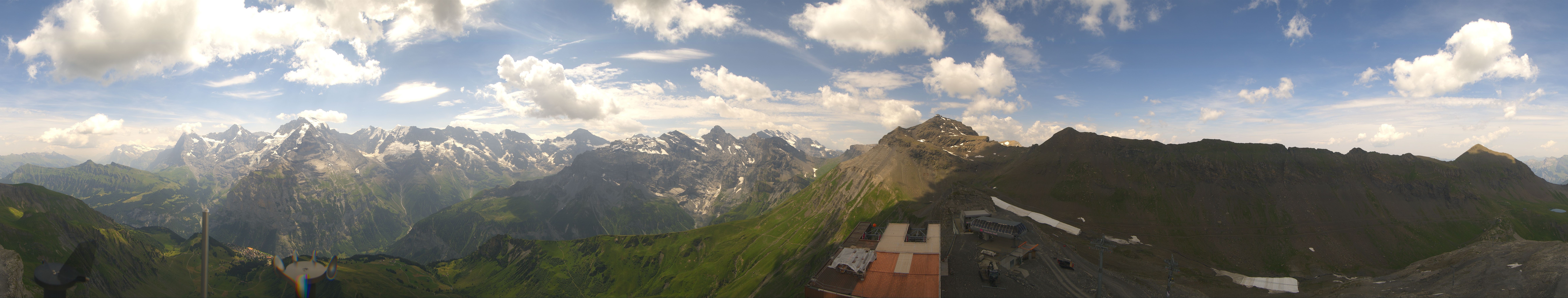 Archiv Foto Webcam Panoramacam Schilthorn Birg