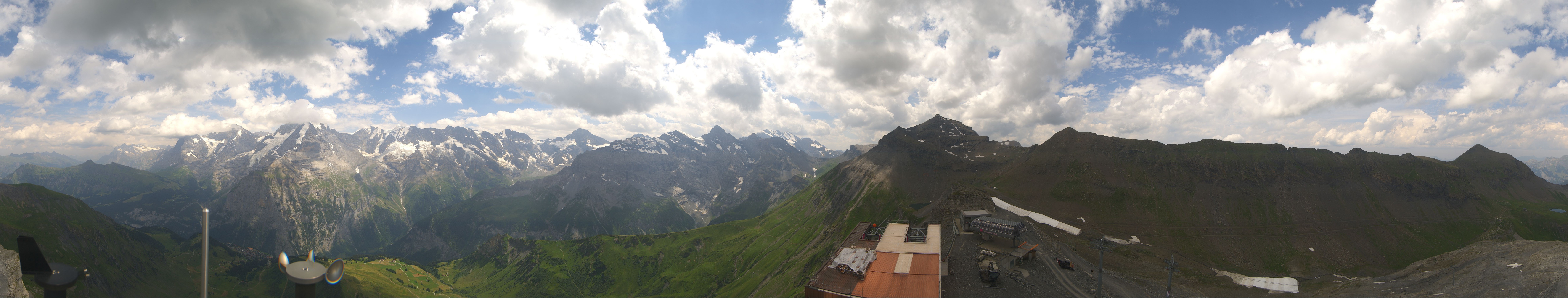 Archiv Foto Webcam Panoramacam Schilthorn Birg