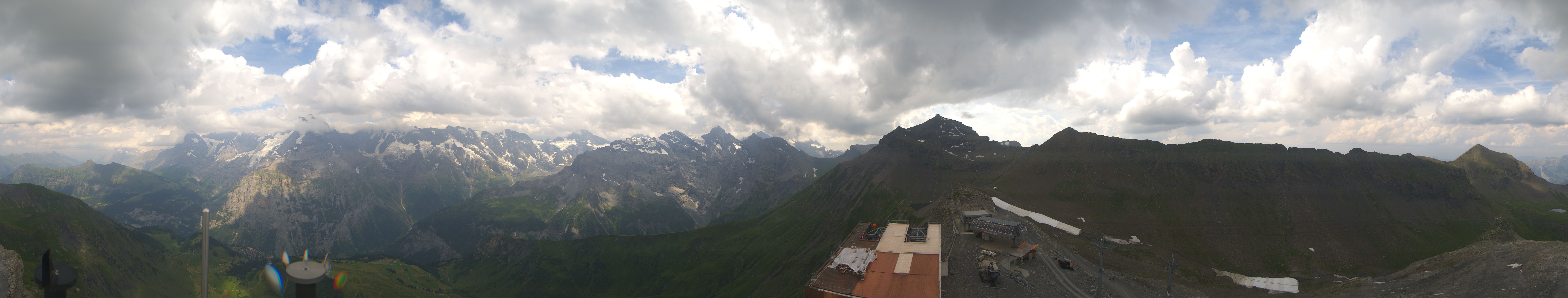 Archiv Foto Webcam Panoramacam Schilthorn Birg