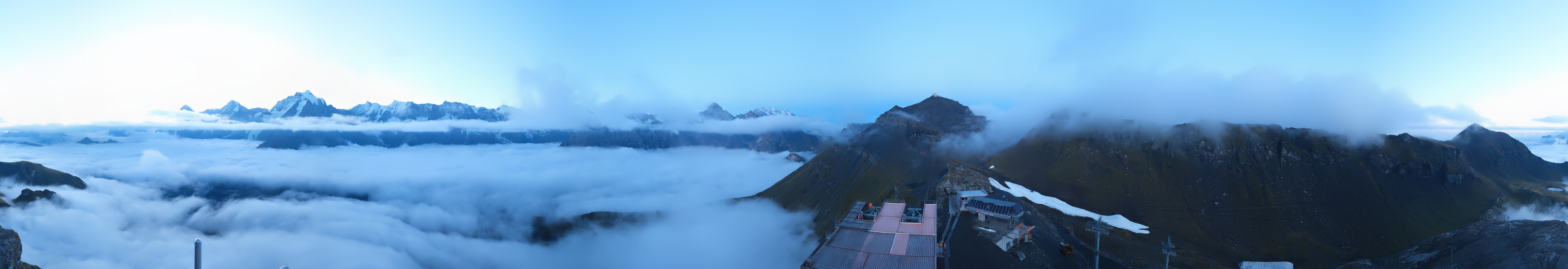 Archiv Foto Webcam Panoramacam Schilthorn Birg