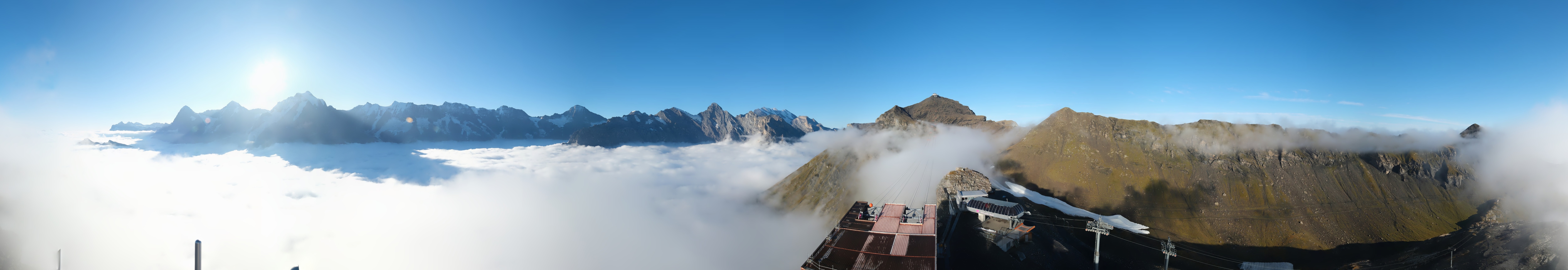 Archiv Foto Webcam Panoramacam Schilthorn Birg