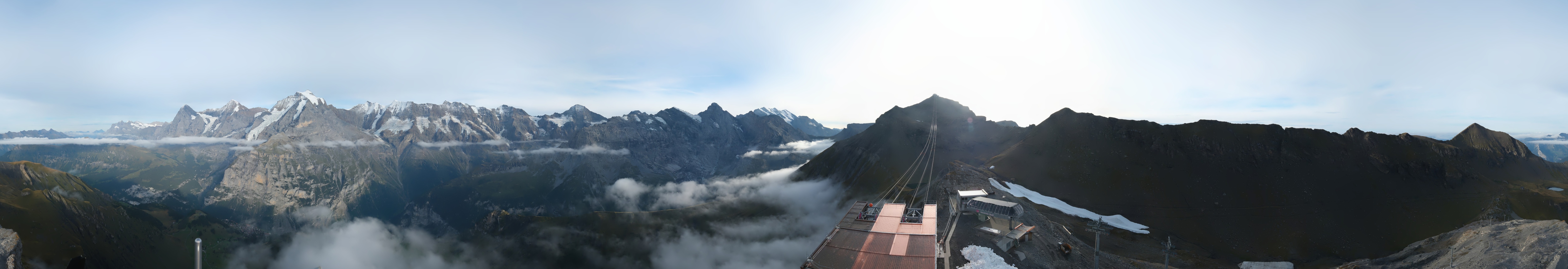 Archiv Foto Webcam Panoramacam Schilthorn Birg