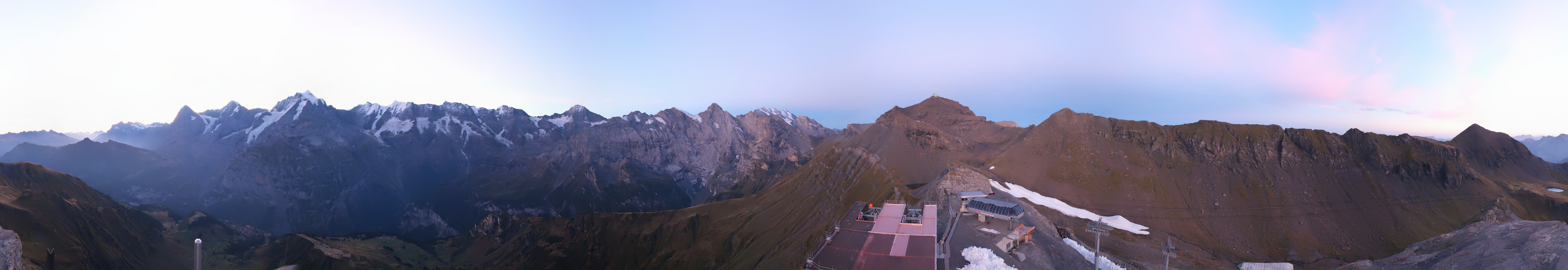 Archiv Foto Webcam Panoramacam Schilthorn Birg