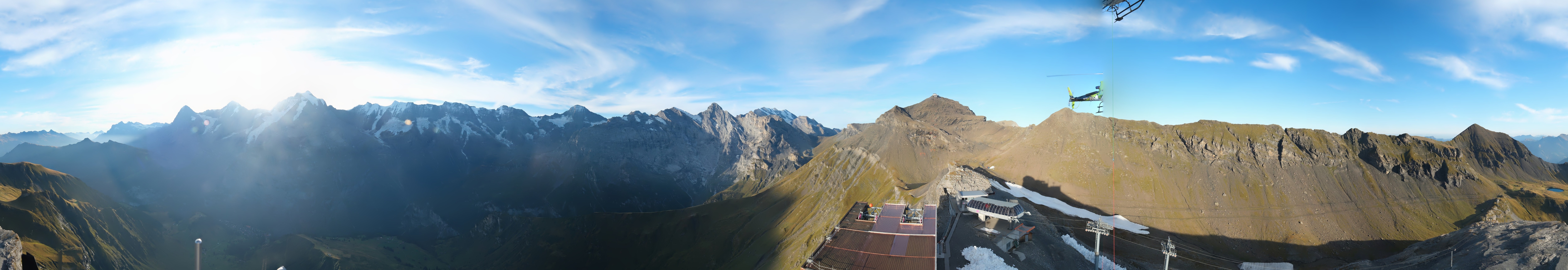 Archiv Foto Webcam Panoramacam Schilthorn Birg