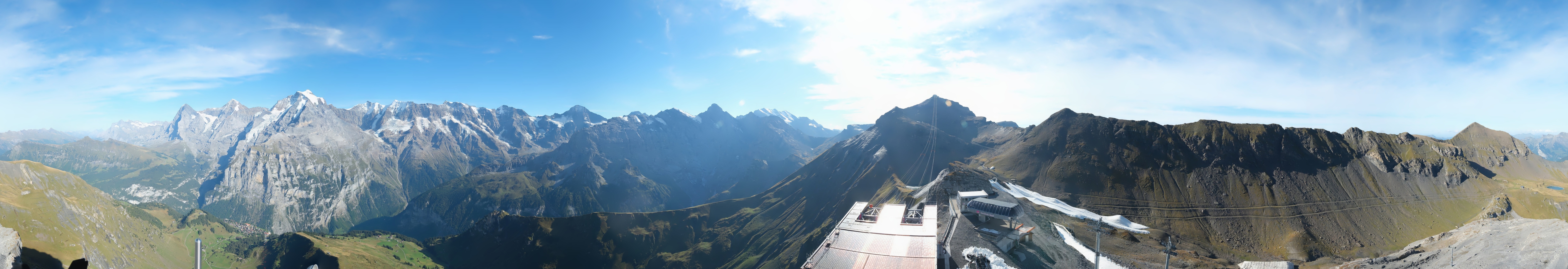 Archiv Foto Webcam Panoramacam Schilthorn Birg