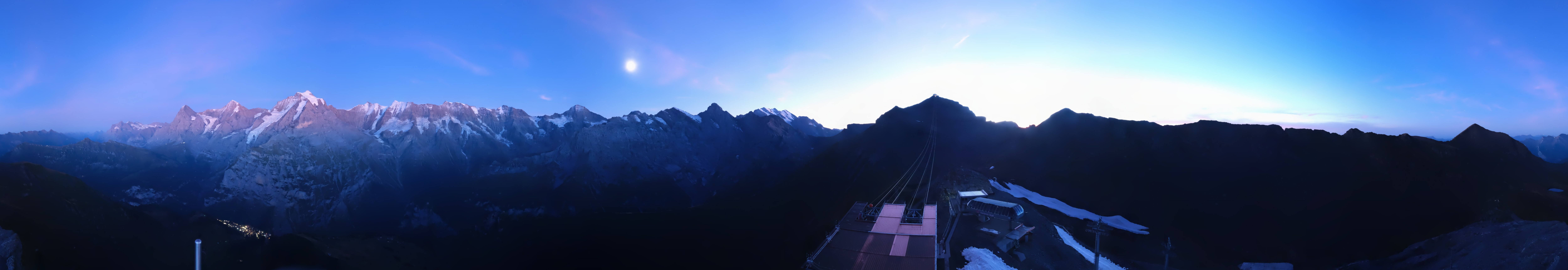 Archiv Foto Webcam Panoramacam Schilthorn Birg