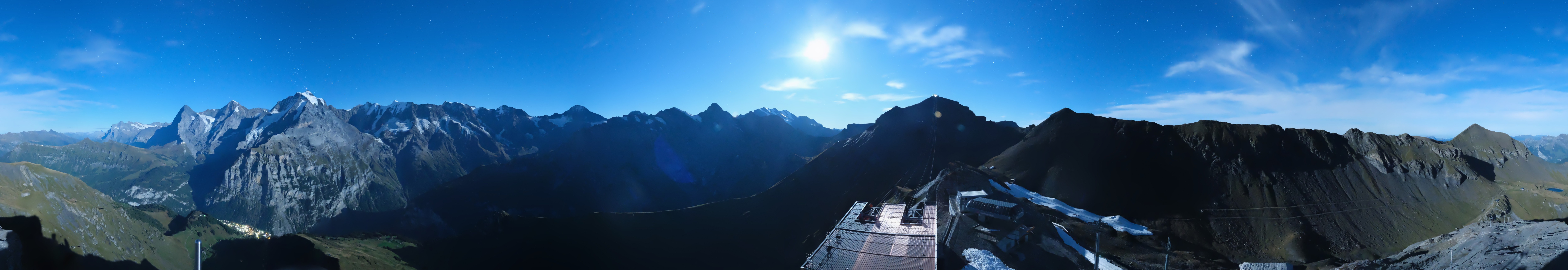Archiv Foto Webcam Panoramacam Schilthorn Birg