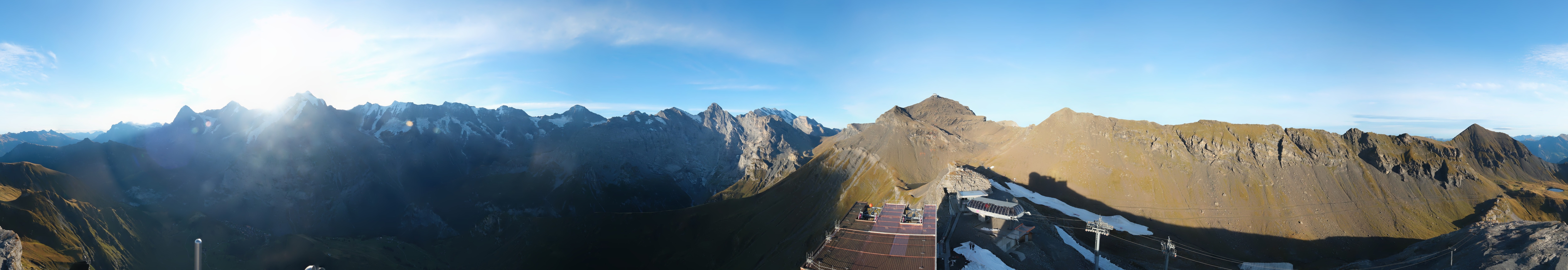 Archiv Foto Webcam Panoramacam Schilthorn Birg