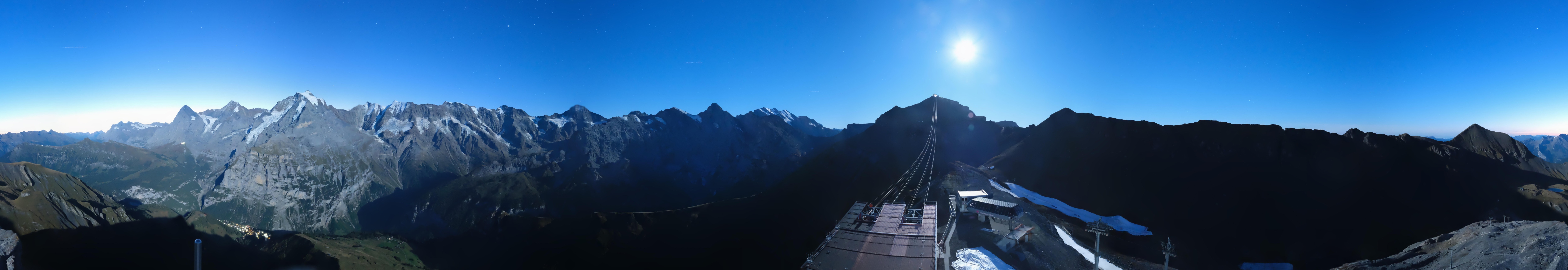 Archiv Foto Webcam Panoramacam Schilthorn Birg