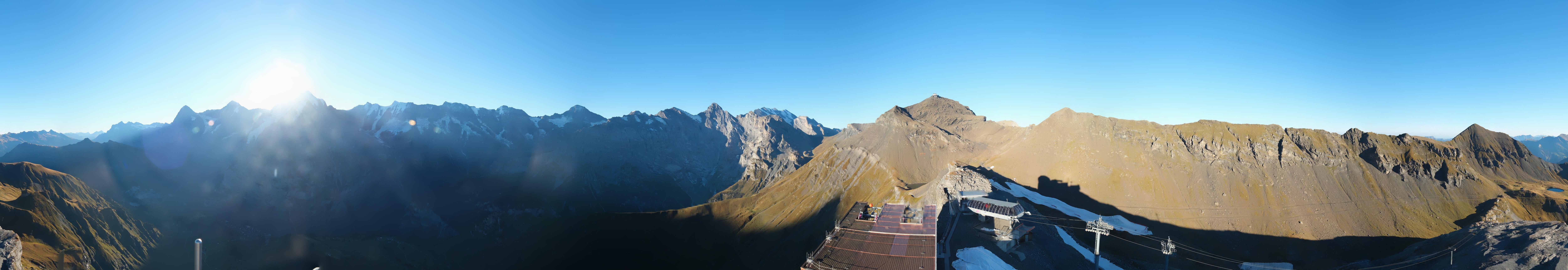 Archiv Foto Webcam Panoramacam Schilthorn Birg