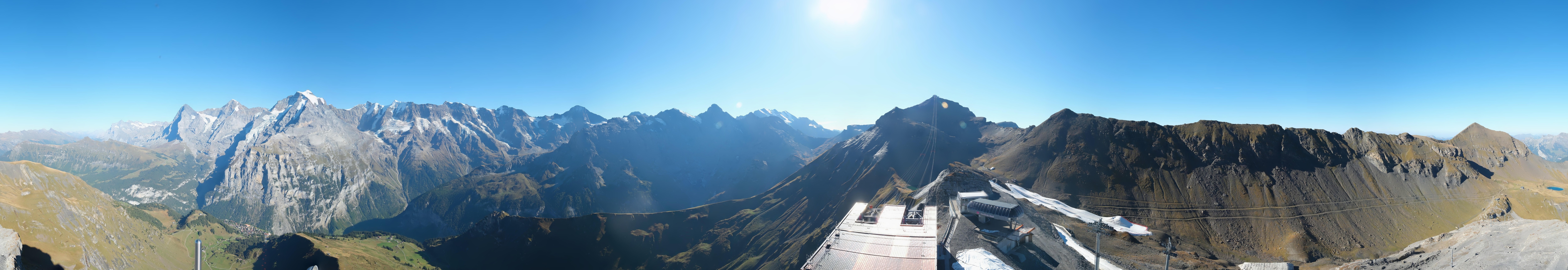 Archiv Foto Webcam Panoramacam Schilthorn Birg