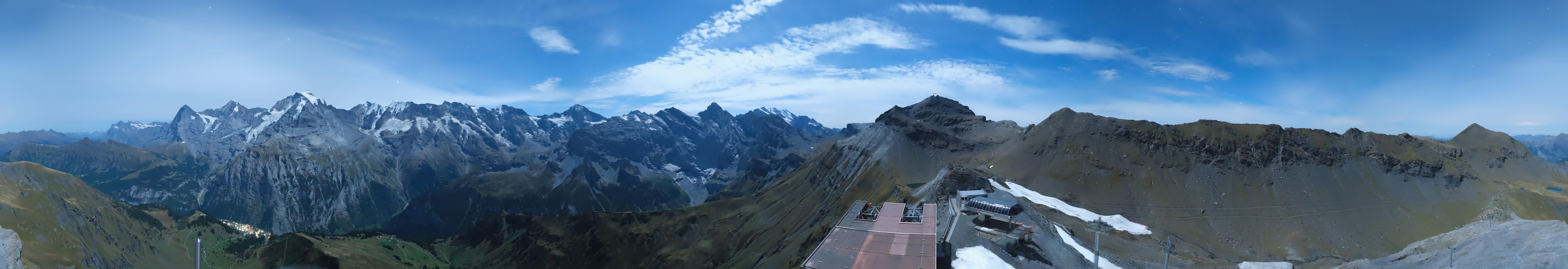 Archiv Foto Webcam Panoramacam Schilthorn Birg