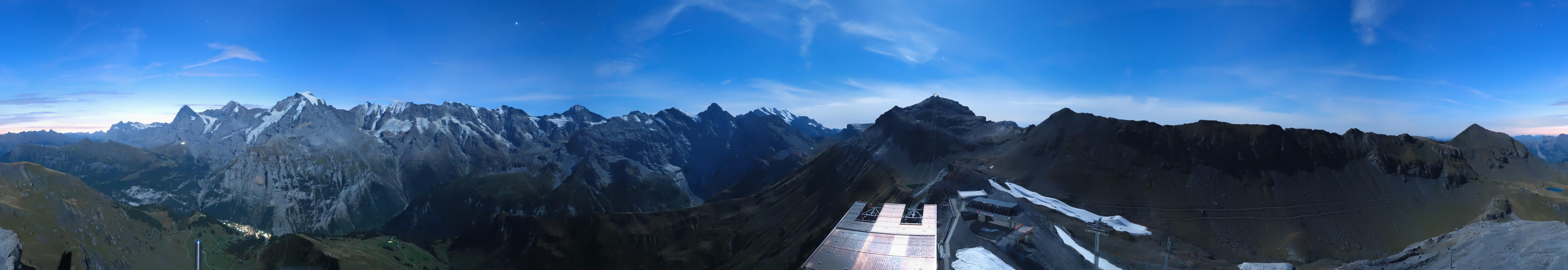 Archiv Foto Webcam Panoramacam Schilthorn Birg