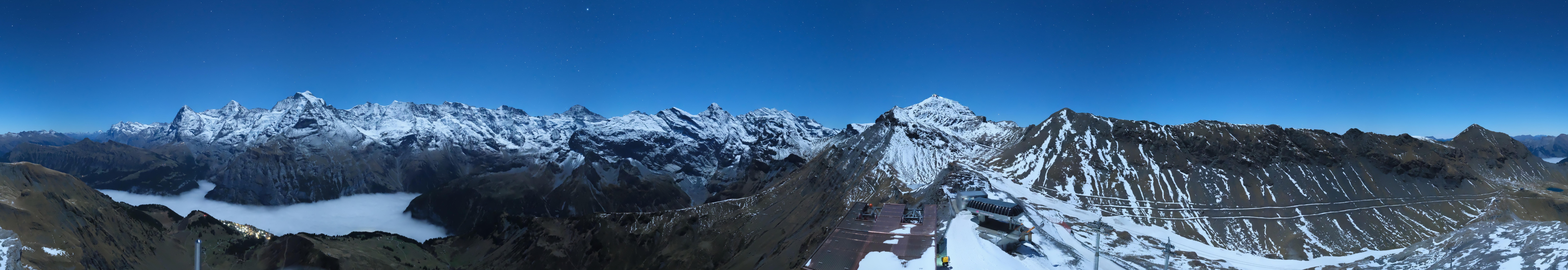 Archiv Foto Webcam Panoramacam Schilthorn Birg