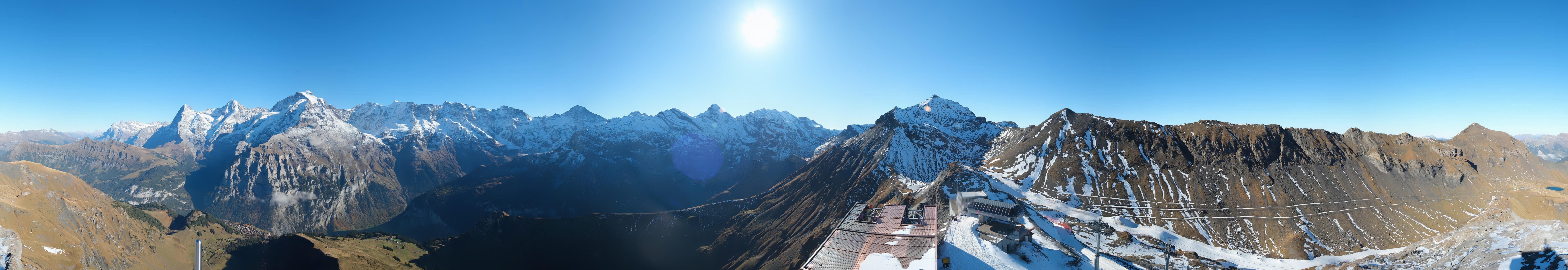 Archiv Foto Webcam Panoramacam Schilthorn Birg