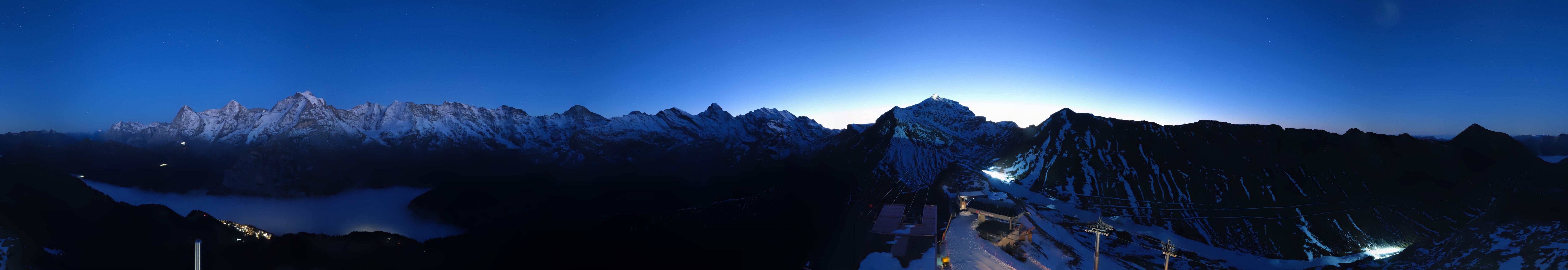 Archiv Foto Webcam Panoramacam Schilthorn Birg