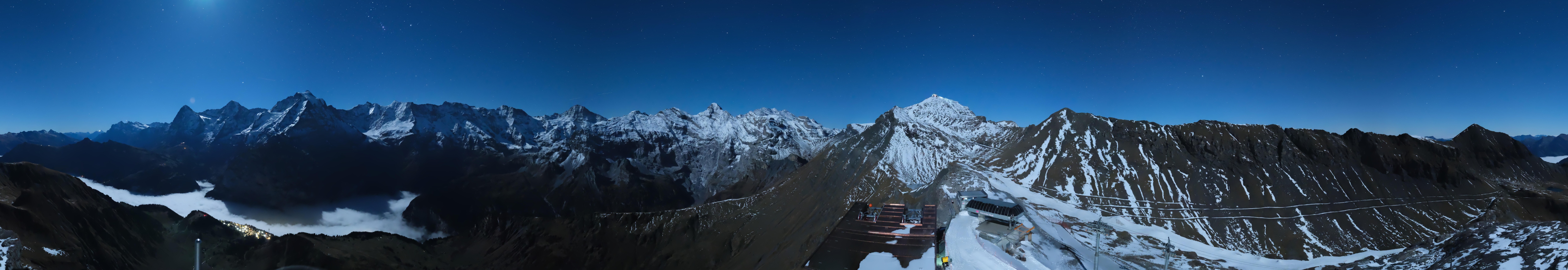 Archiv Foto Webcam Panoramacam Schilthorn Birg