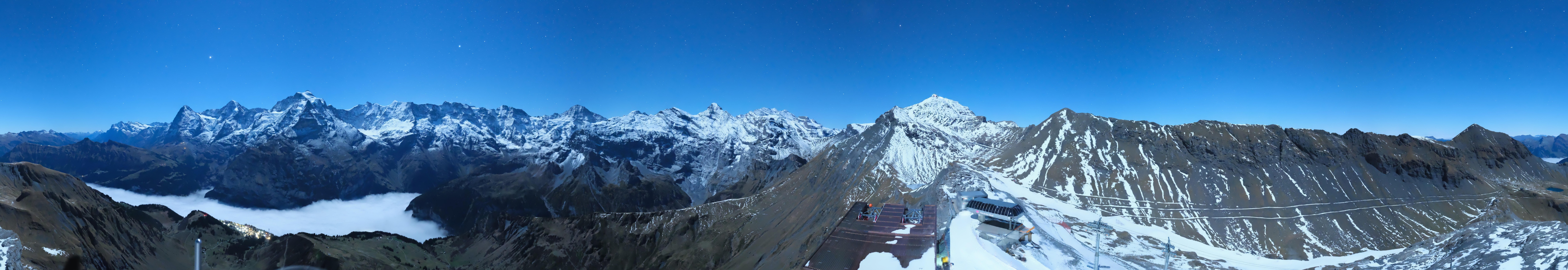 Archiv Foto Webcam Panoramacam Schilthorn Birg