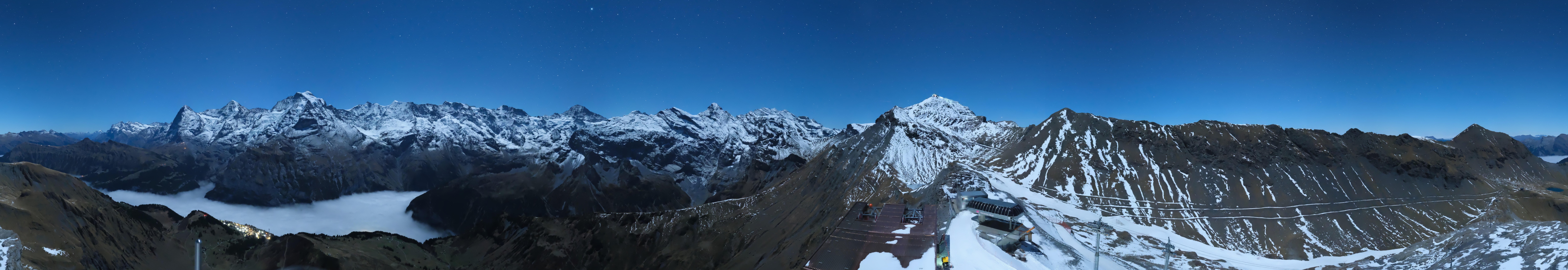 Archiv Foto Webcam Panoramacam Schilthorn Birg