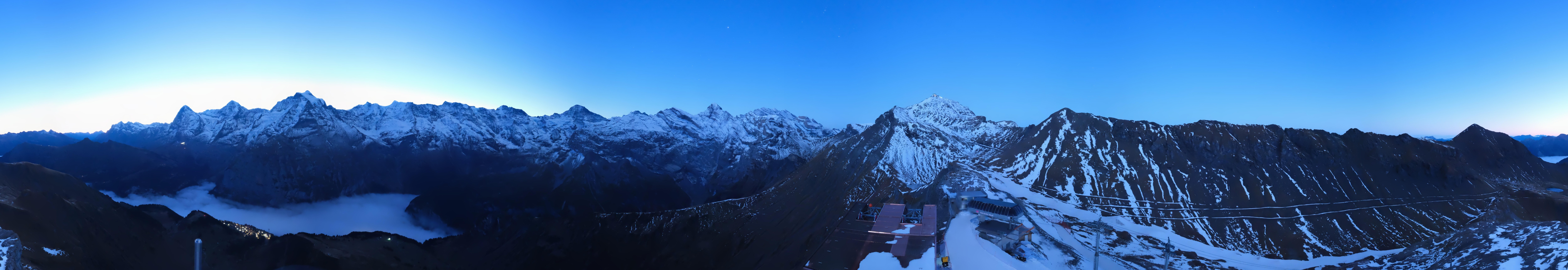 Archiv Foto Webcam Panoramacam Schilthorn Birg