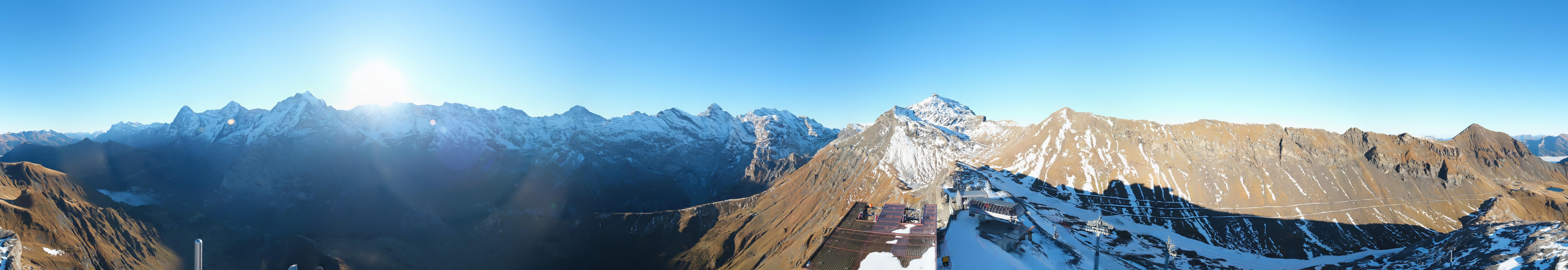 Archiv Foto Webcam Panoramacam Schilthorn Birg