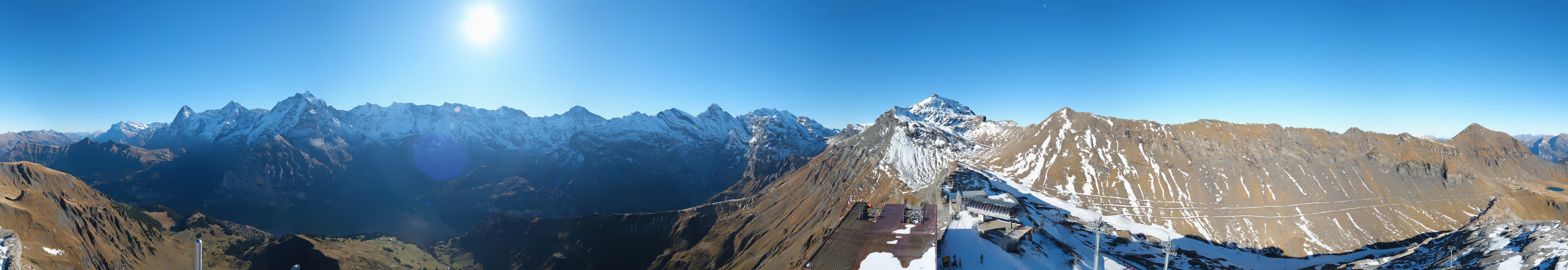 Archiv Foto Webcam Panoramacam Schilthorn Birg