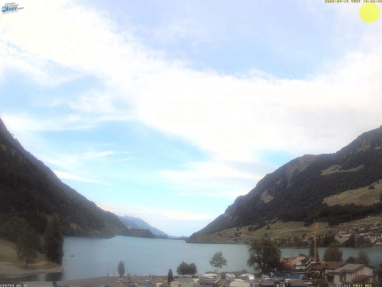 Archiv Foto Webcam Obsee / Lungern