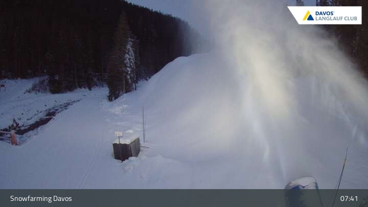 Archiv Foto Webcam Davos - Flüelatal
