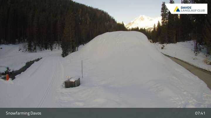 Archiv Foto Webcam Davos - Flüelatal