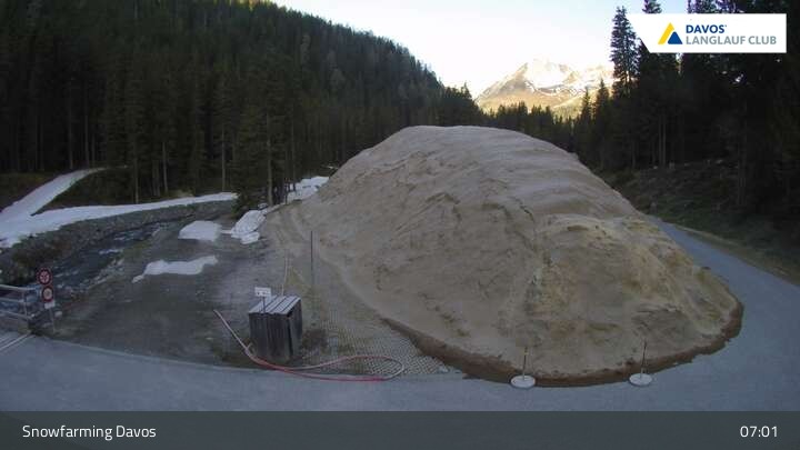 Archiv Foto Webcam Davos - Flüelatal