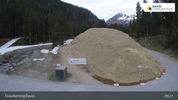 Archiv Foto Webcam Davos - Flüelatal